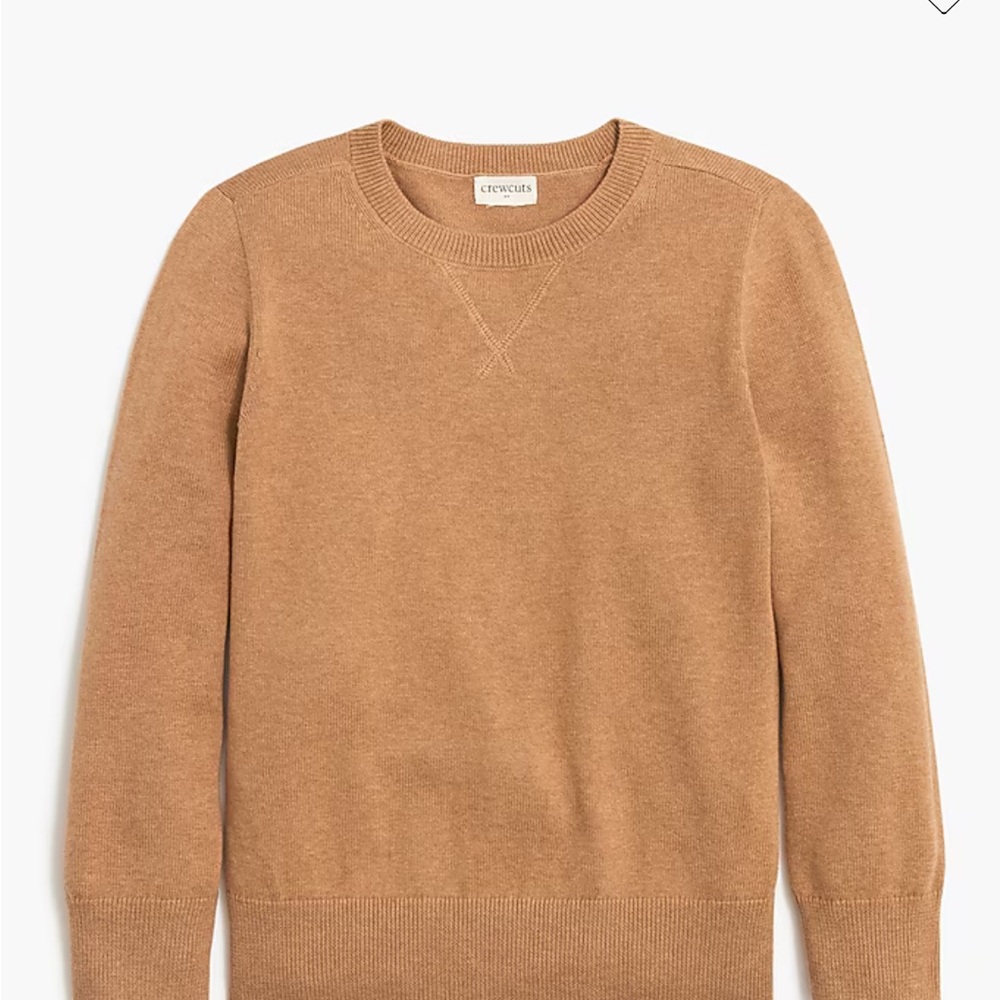 Jcrew crew cut Boy's cotton Crewneck New With Tag S (6-7)
